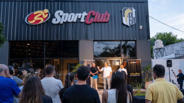 SportClub y CAE inauguraron un nuevo gimnasio en Paraná.