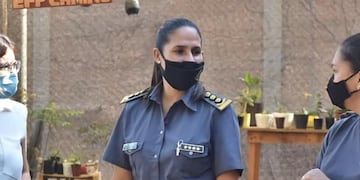 En octubre pasado, la comisaria general fue designada subdirectora del Servicio Penitenciario Provincial.