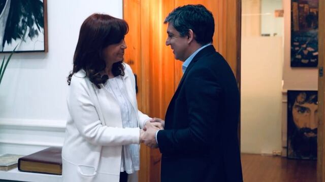Cristina Kirchner lamentó la muerte de Matías Rodríguez
