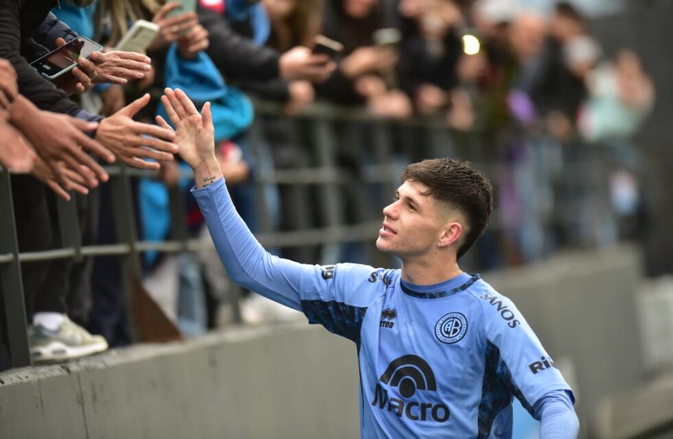 En fotos: la despedida de Bruno Zapelli y la promesa a los hinchas de Belgrano