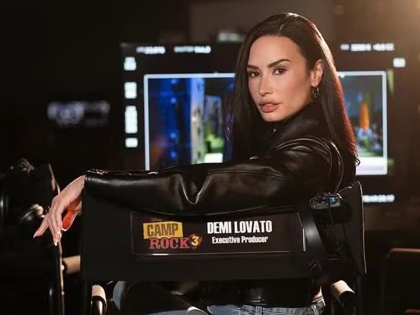Demi Lovato como directora de Camp Rock 3.