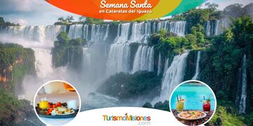Disfrutá de Cataratas en Semana Santa con los paquetes de TurismoMisiones.com.