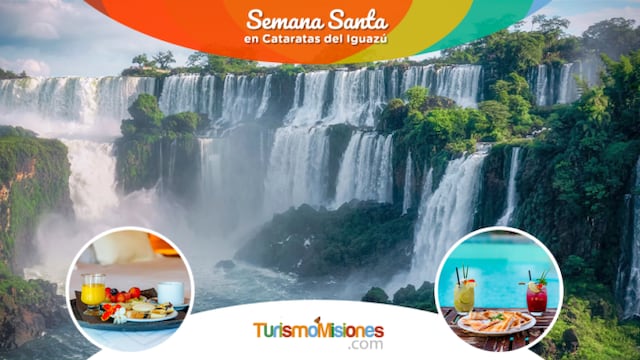 Disfrutá de Cataratas en Semana Santa con los paquetes de TurismoMisiones.com.