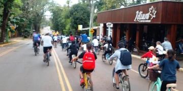 Aniversario de Puerto Iguazú: con el éxito de la bicicleteada, más actividades de agasajo se suman.