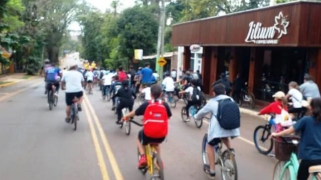 Aniversario de Puerto Iguazú: con el éxito de la bicicleteada, más actividades de agasajo se suman.