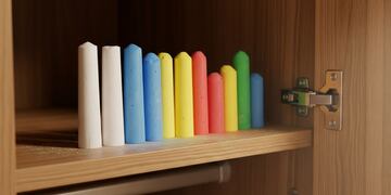 Para qué sirve colocar tiza en el ropero: el truco casero que pocos saben