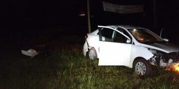 Un herido tras el despiste de un auto en la localidad de Guaraní.