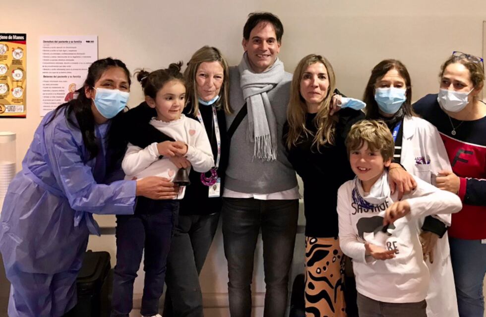 Catalina peleó contra el cáncer desde los 9 meses y el video del alta definitiva se hizo viral