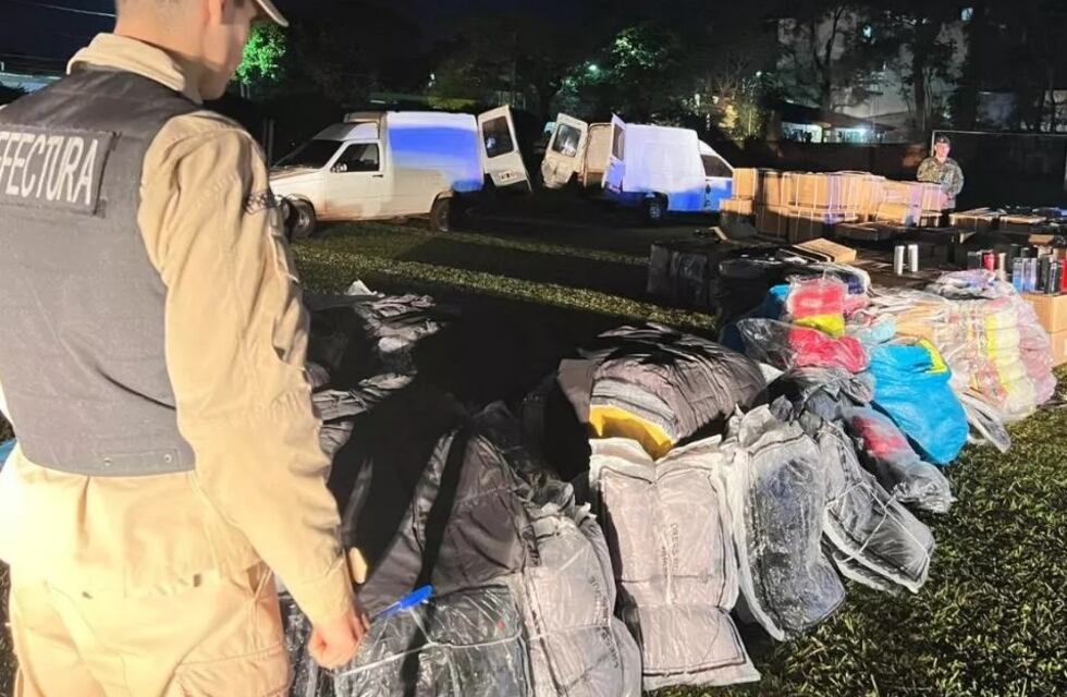 Incautan un millonario cargamento ilegal en Puerto Iguazú