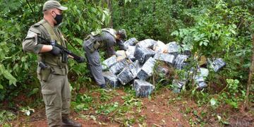 Secuestraron marihuana en Colonia Mado.