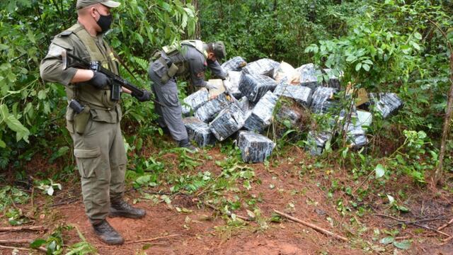 Secuestraron marihuana en Colonia Mado.