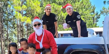 Los agentes recorrieron los paraje Piray Miní, Tres Vecinos y Laguna Azul.