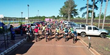 Puerto Esperanza fue sede del Campeonato Misionero de MTB.