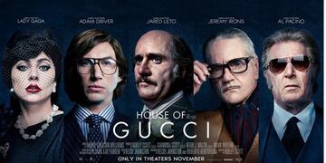 Póster de House of Gucci.
