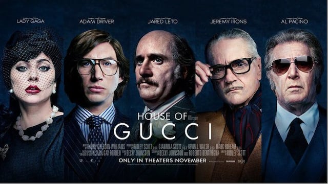 Póster de House of Gucci.