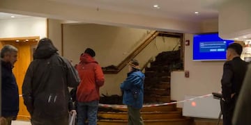 Tragedia en un hotel de Bariloche tras un deslave: al menos un muerto y dos heridos (Gentileza / Diario Río Negro)
