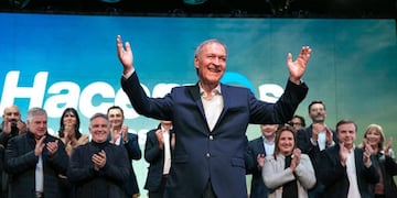 En su lanzamiento en Córdoba para su presidente, Juan Schiaretti criticó a los candidatos del PRO y al kirchnerismo.