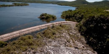 EMBALSE DE RÍO TERCERO. Alcanzó los 46,5 metros máximos (Archivo).
