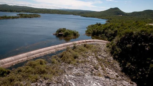 EMBALSE DE RÍO TERCERO. Alcanzó los 46,5 metros máximos (Archivo).