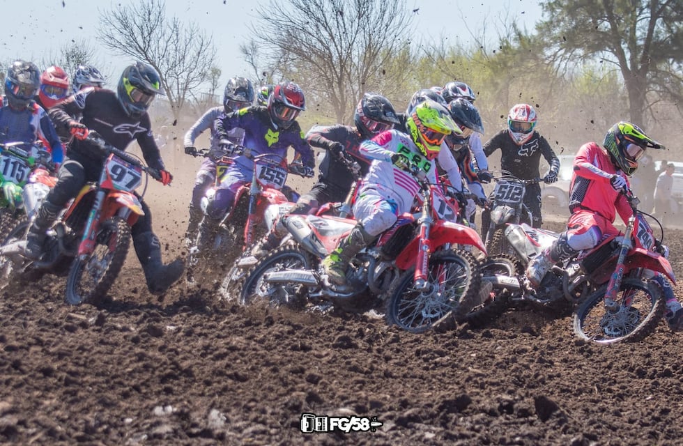 Santino Riba tuvo una gran performance en San Francisco y se subió al podio en el Cordobés de Motocross