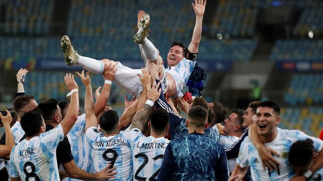 La Selección Argentina campeona de la Copa América.