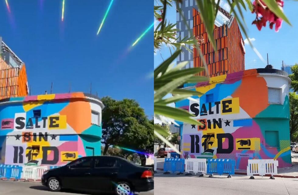 La esquina de Sucre y La Tablada es escenario de un nuevo y colorido mural cordobés