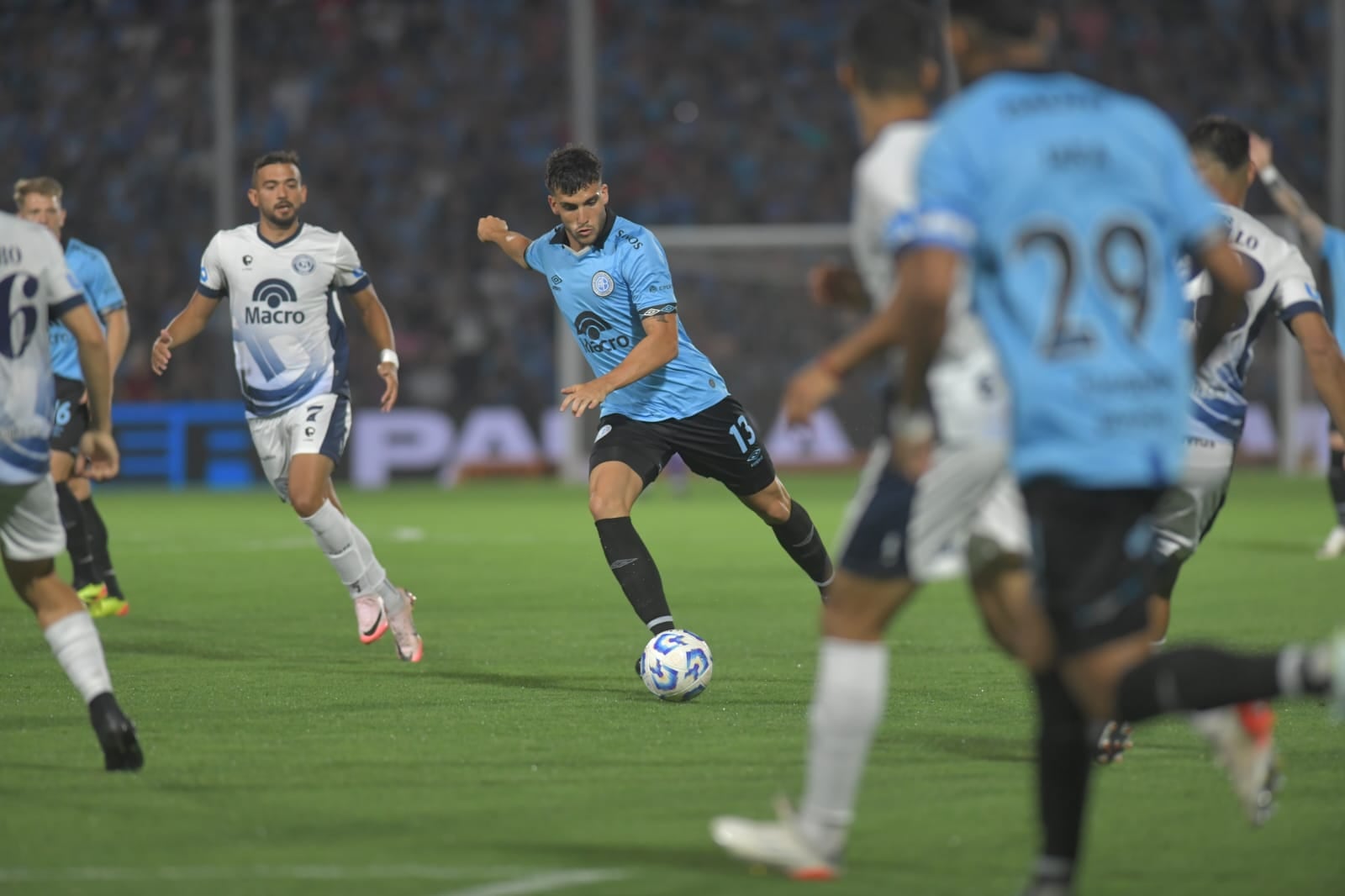 Belgrano, con Mariano