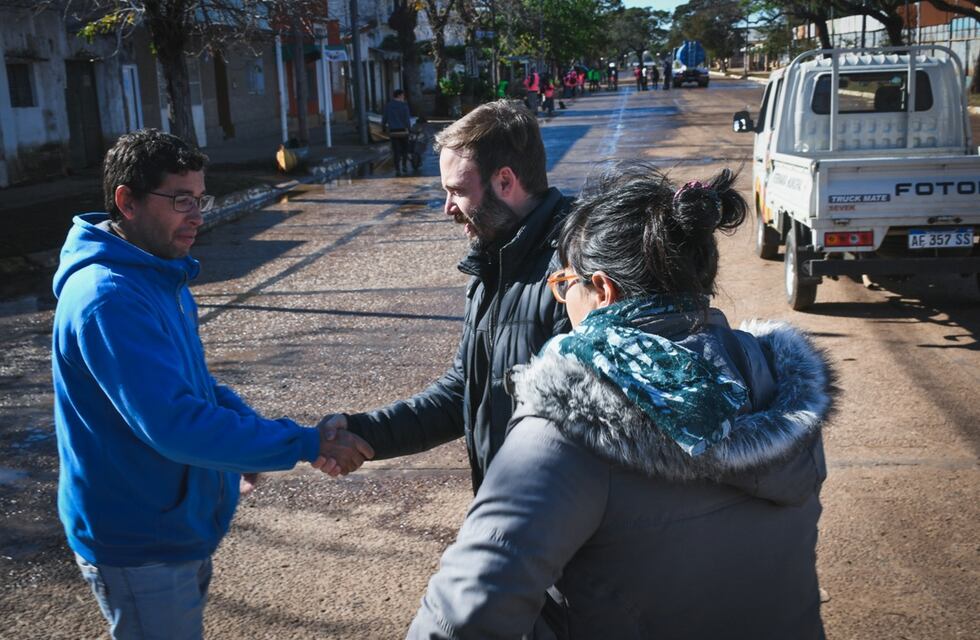 AZCUÉ: “TODOS LOS RECURSOS DISPONIBLES PARA LIMPIEZA TRAS INUNDACIONES”
