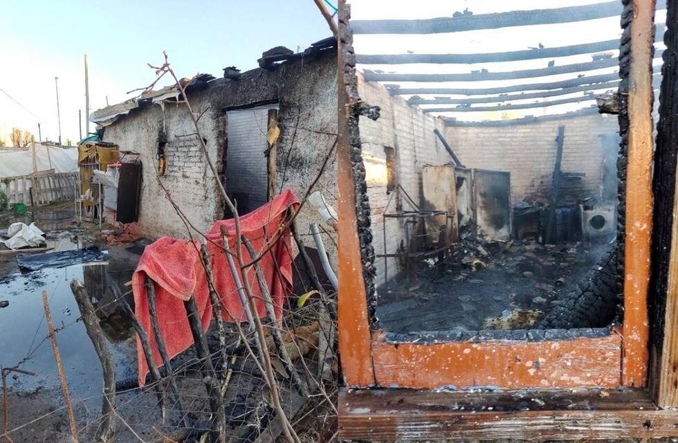 Intentó prender la estufa con nafta y provocó un incendio que quemó toda la casa