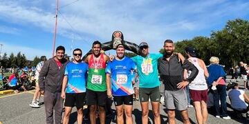 Maratón Carlos Paz con atletas de Arroyito
