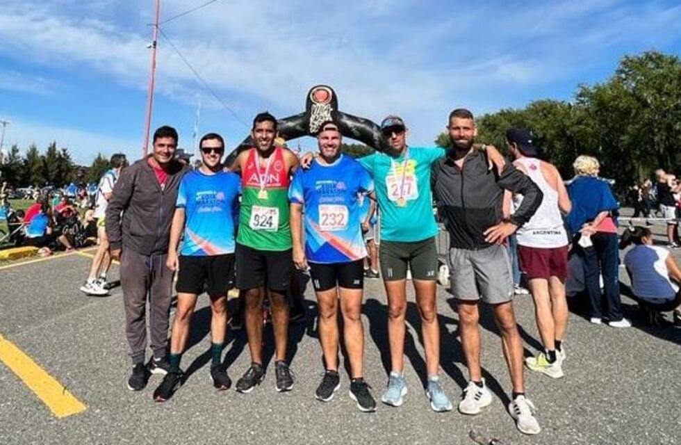 Tres atletas de la Ciudad de Arroyito corrieron la Media Maratón de Carlos Paz