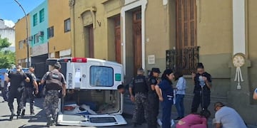 Las imágenes del siniestro vial en barrio Alberdi.