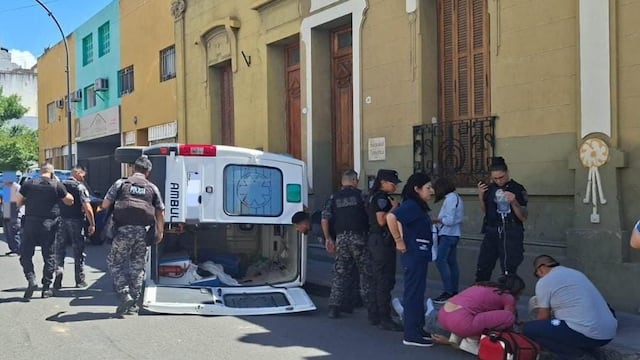 Las imágenes del siniestro vial en barrio Alberdi.