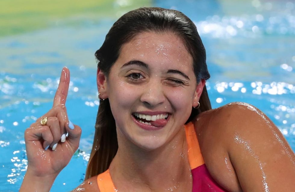 Delfina Pignatiello aprovechó una tarde de relax para posar en bikini