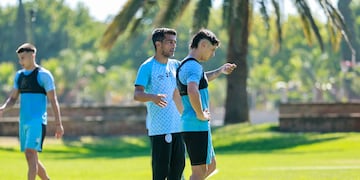 Con Walter Erviti como nuevo entrenador, Belgrano completó su preparación y debuta este viernes ante Huracán (Prensa CAB)
