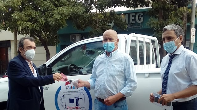La Municipalidad de Los Juríes recibió una camioneta del gobierno provincial