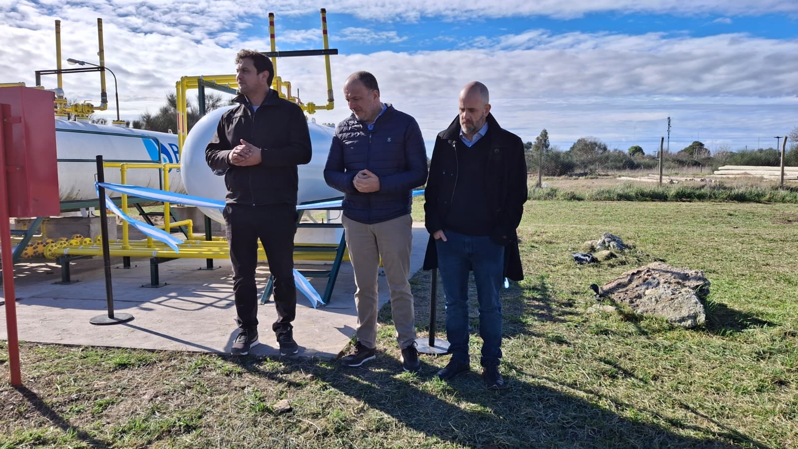 Inauguración ampliación planta de gas en Orense