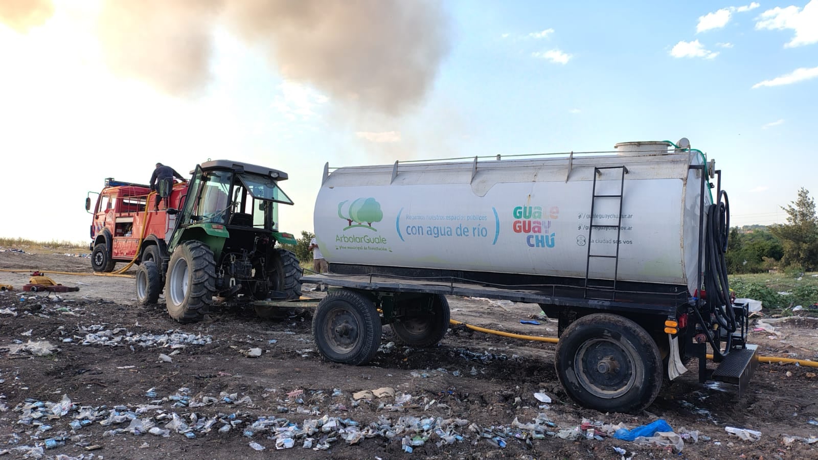 Incendio en Ecoparque.