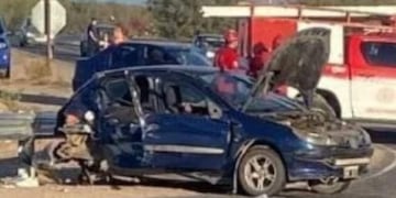 Siniestro vial fatal en la ruta 16 en cercanías de Cruz del Eje. (Claudia Cepeda)