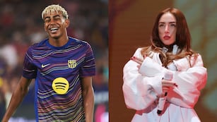 Lamine Yamal y Nicki Nicole.
