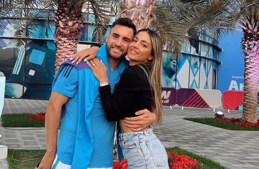 Soñado: así fue el vestido de novia que lució Caro Calvagni en su boda con Nicolás Tagliafico