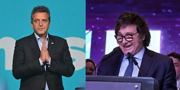 Elecciones. Massa y Milei disputarán la segunda vuelta en noviembre. Foto: La Voz