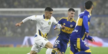 Boca Juniors le ganó a Rosario Central por 2 a 1 de local en la fecha 13 de la Liga Profesional 2024.