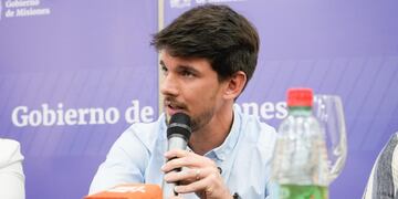 Lucas Romero Spinelli, vicegobernador de la provincia.