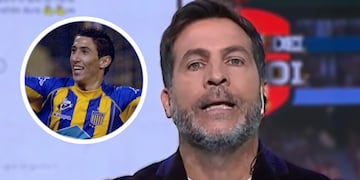 Toti Pasman volvió a ser lapidario con Ángel Di María