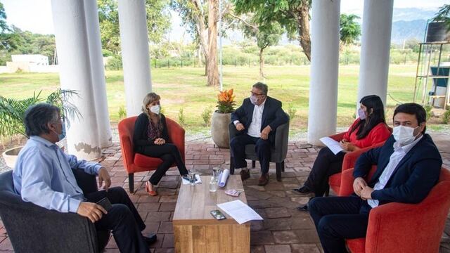 Reunión del COE de la provincia.