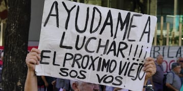 Los adultos mayores vienen reclamando por mejoras desde el inicio del gobierno de Javier Milei.