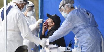 Más de 5 mil casos positivos de coronavirus este domingo en la Argentina.