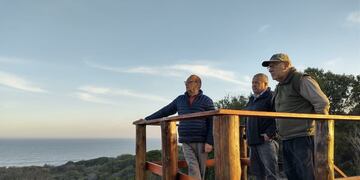 El intendente de Tres Arroyos recorrió Orense y visitó obras en marcha