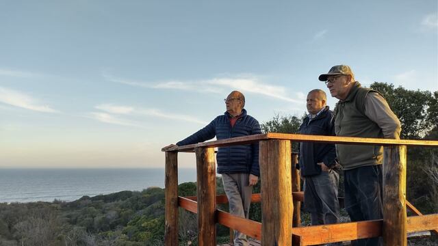 El intendente de Tres Arroyos recorrió Orense y visitó obras en marcha